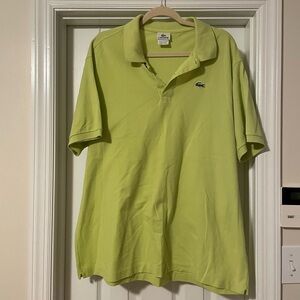Lacoste Men's Green Polo Shirt